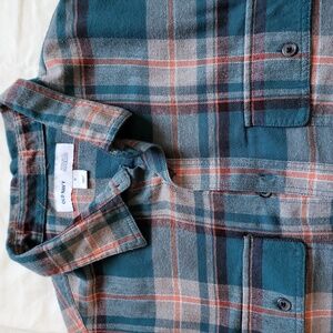 Plaid mens shirt XL